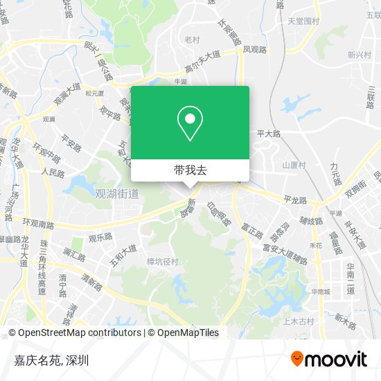 嘉庆名苑地图