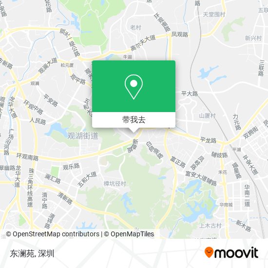 东澜苑地图