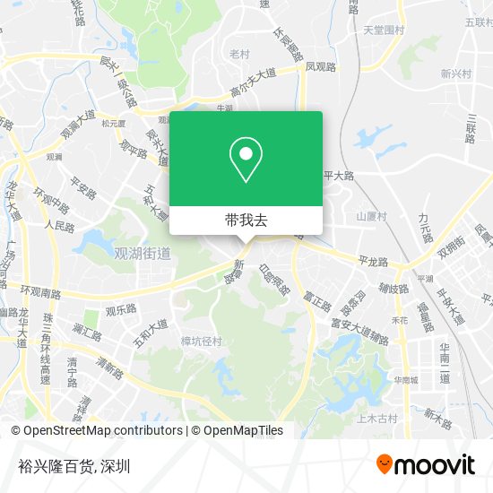 裕兴隆百货地图