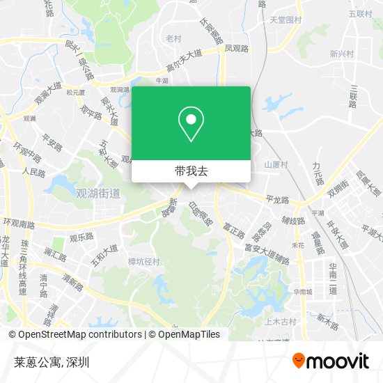 莱蒽公寓地图