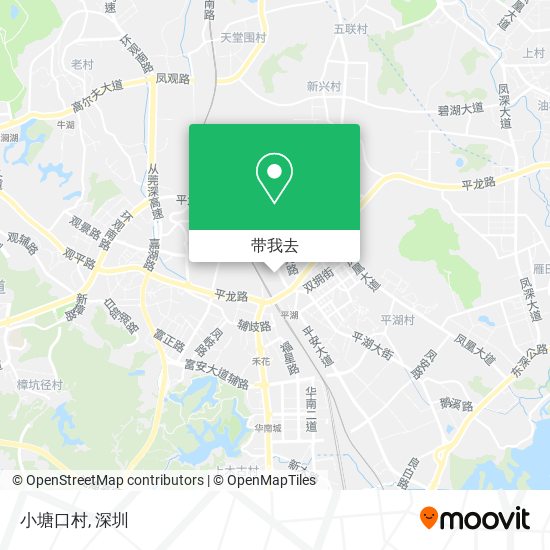 小塘口村地图