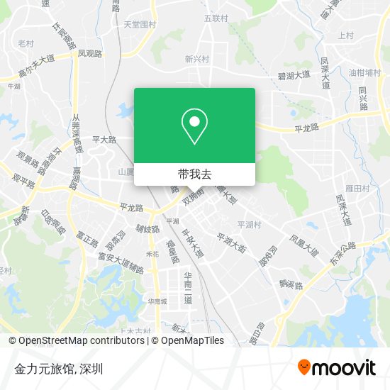 金力元旅馆地图