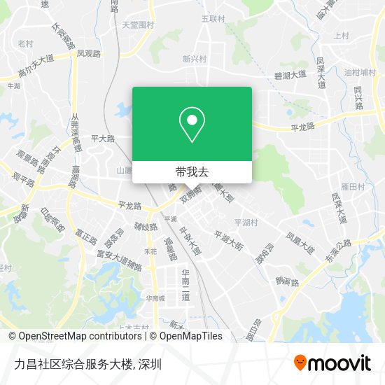 力昌社区综合服务大楼地图