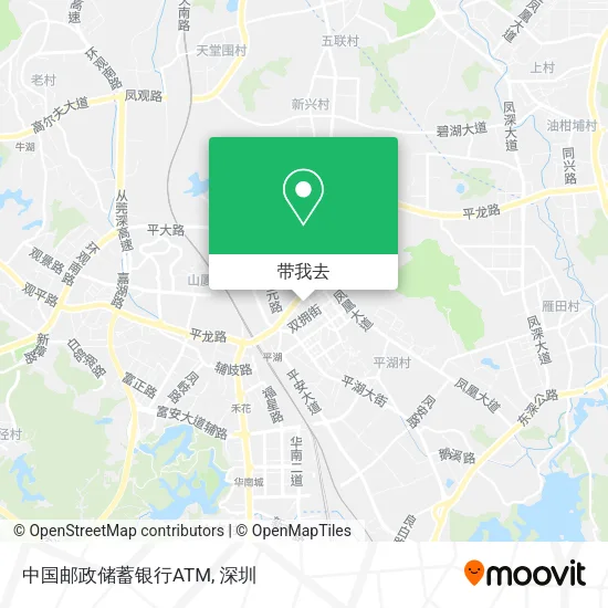 中国邮政储蓄银行ATM地图