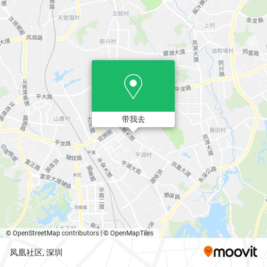 凤凰社区地图