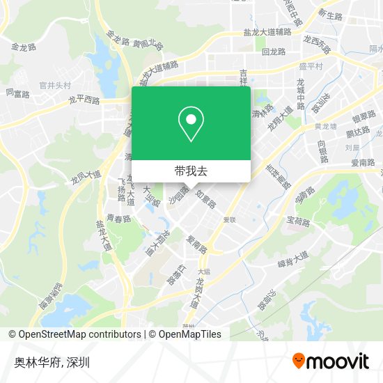 奥林华府地图