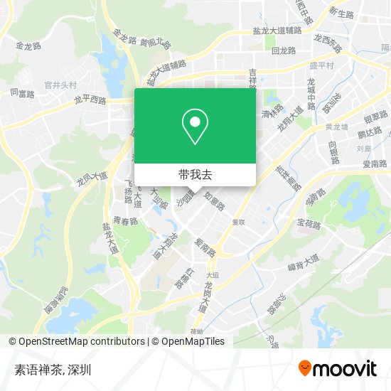 素语禅茶地图