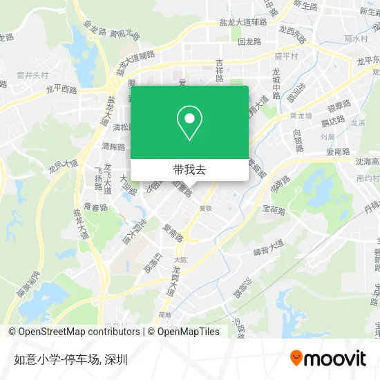 如意小学-停车场地图