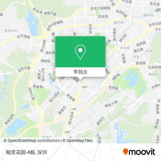 顺景花园-4栋地图