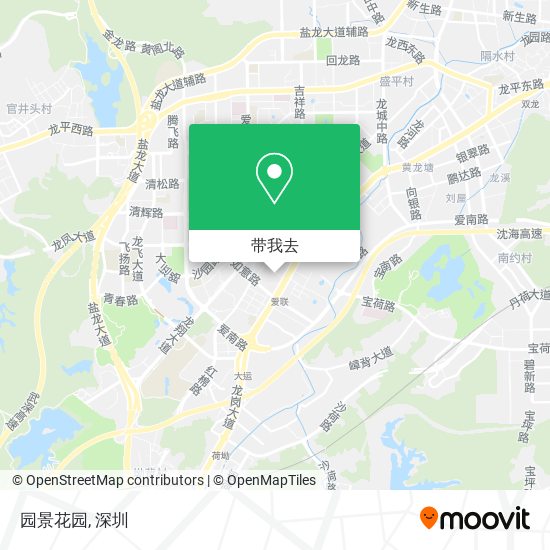 园景花园地图