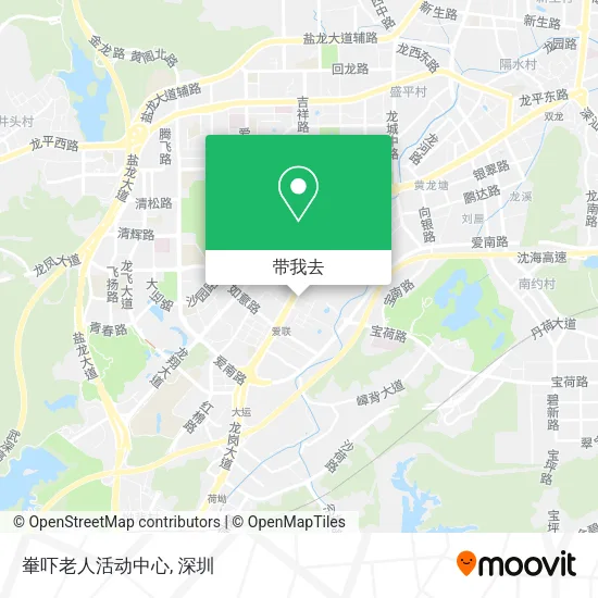輋吓老人活动中心地图