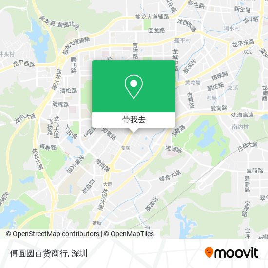 傅圆圆百货商行地图