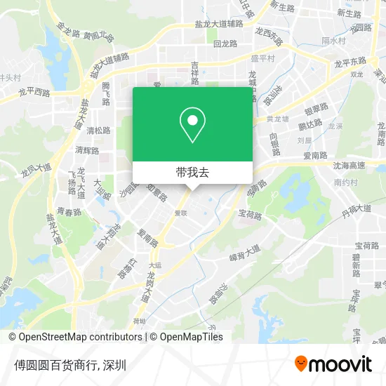 傅圆圆百货商行地图