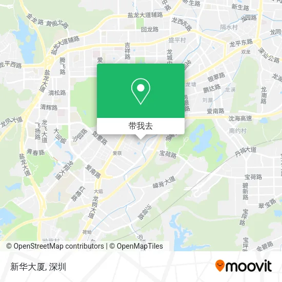 新华大厦地图