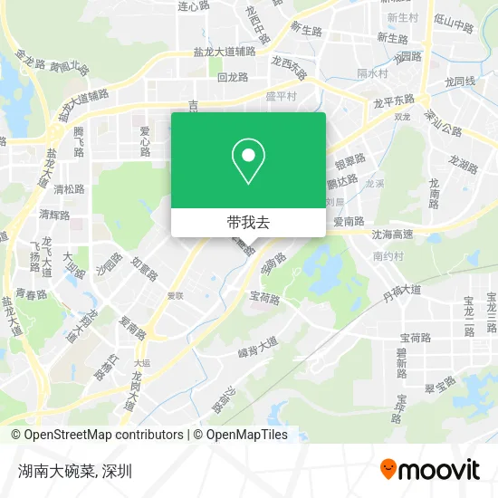 湖南大碗菜地图