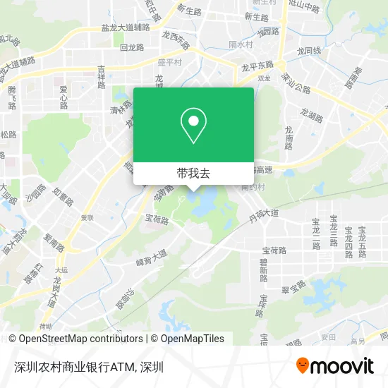 深圳农村商业银行ATM地图