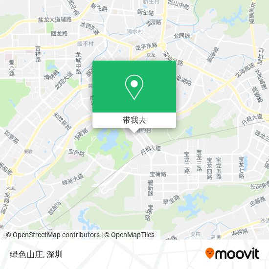 绿色山庄地图