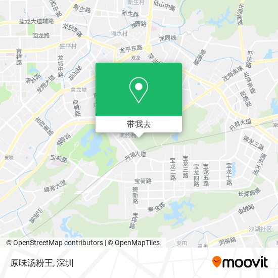 原味汤粉王地图