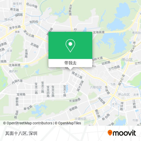 其面十八区地图