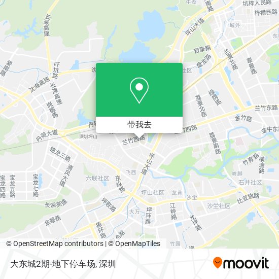 大东城2期-地下停车场地图