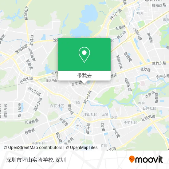 深圳市坪山实验学校地图