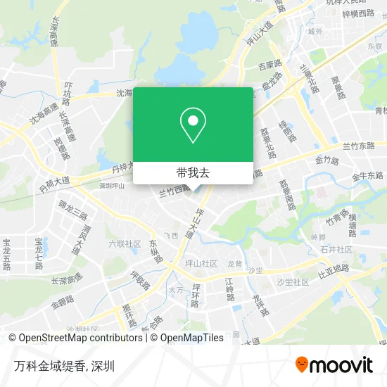 万科金域缇香地图