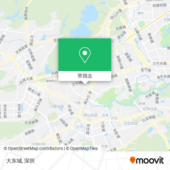 大东城地图