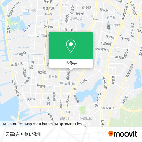 天福(东方路)地图