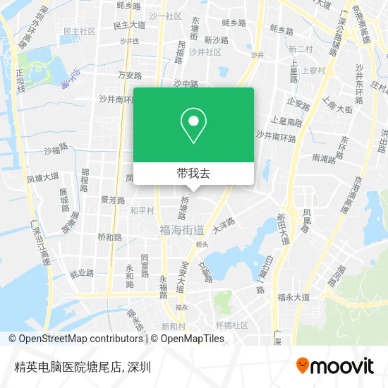 精英电脑医院塘尾店地图