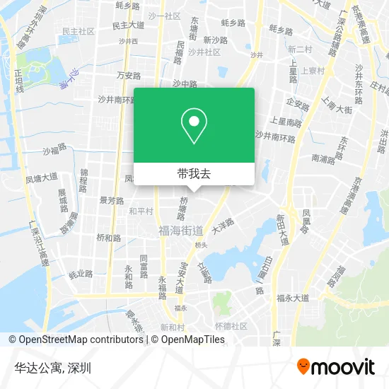 华达公寓地图
