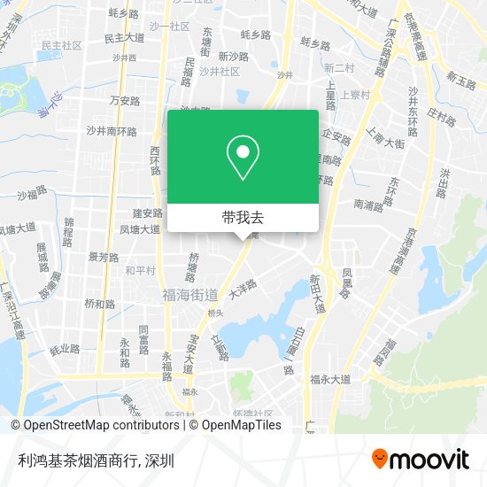 利鸿基茶烟酒商行地图