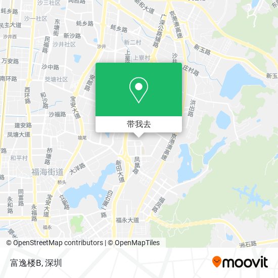 富逸楼B地图