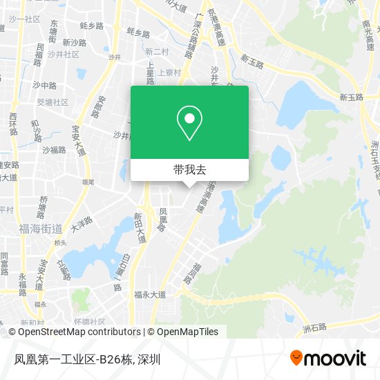 凤凰第一工业区-B26栋地图
