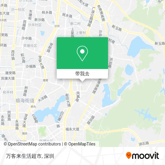 万客来生活超市地图