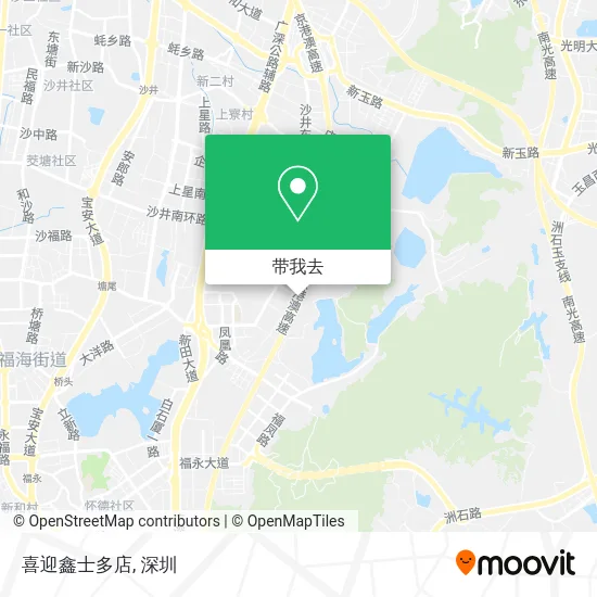 喜迎鑫士多店地图