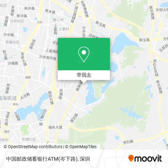 中国邮政储蓄银行ATM(岑下路)地图