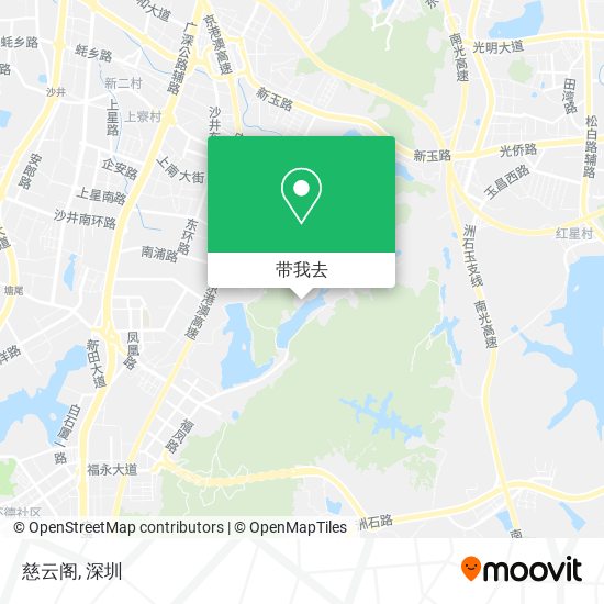 慈云阁地图