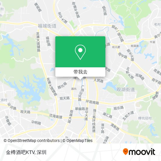 金樽酒吧KTV地图