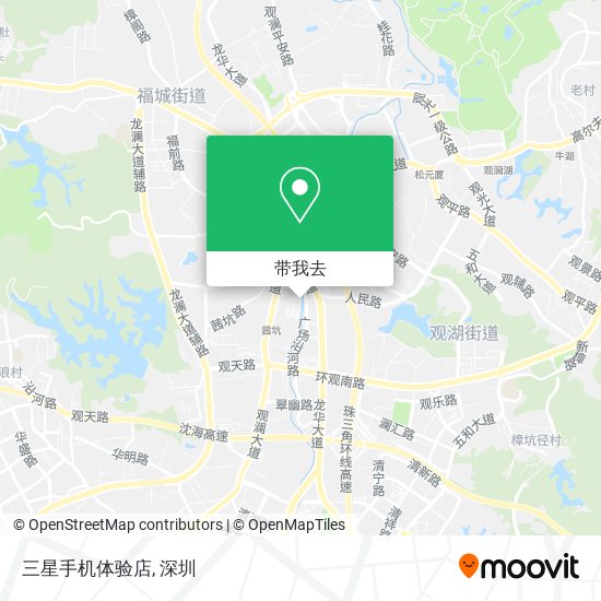 三星手机体验店地图