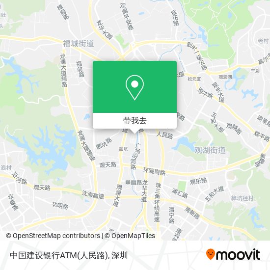 中国建设银行ATM(人民路)地图