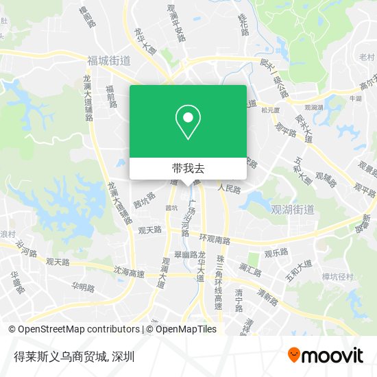 得莱斯义乌商贸城地图