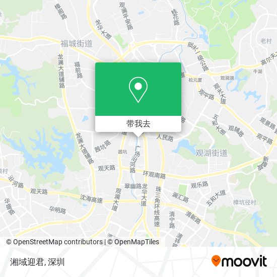 湘域迎君地图