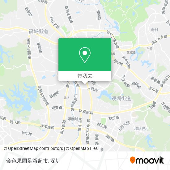 金色果园足浴超市地图