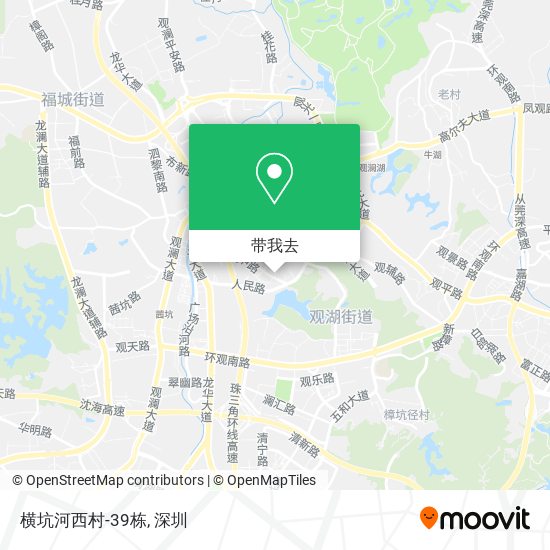 横坑河西村-39栋地图
