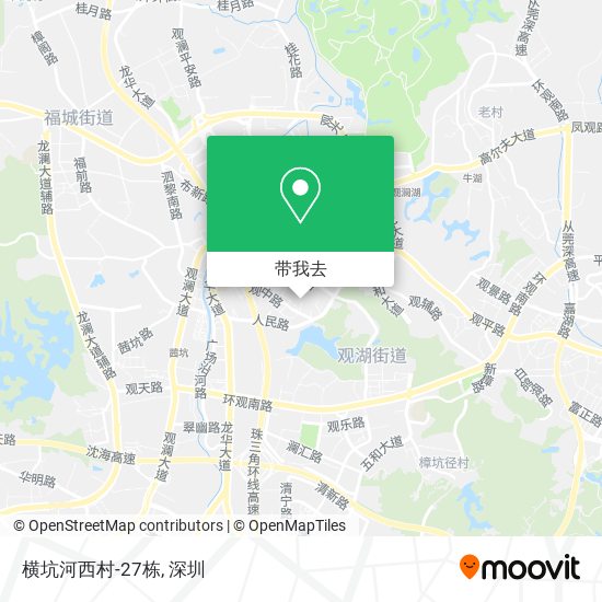横坑河西村-27栋地图