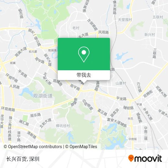 长兴百货地图