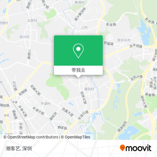 潮客艺地图