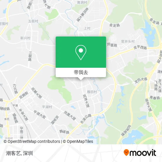 潮客艺地图