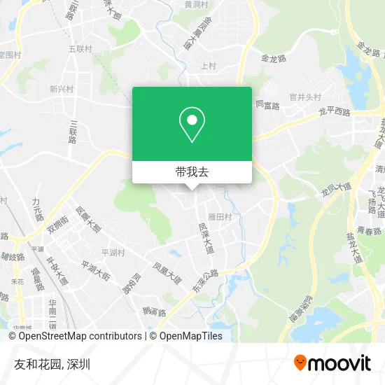 友和花园地图