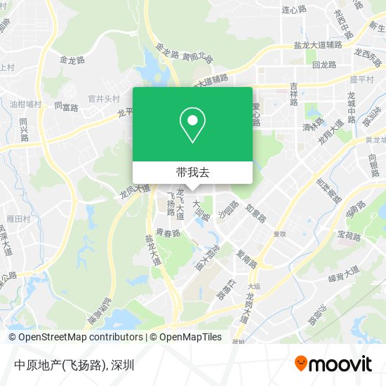 中原地产(飞扬路)地图